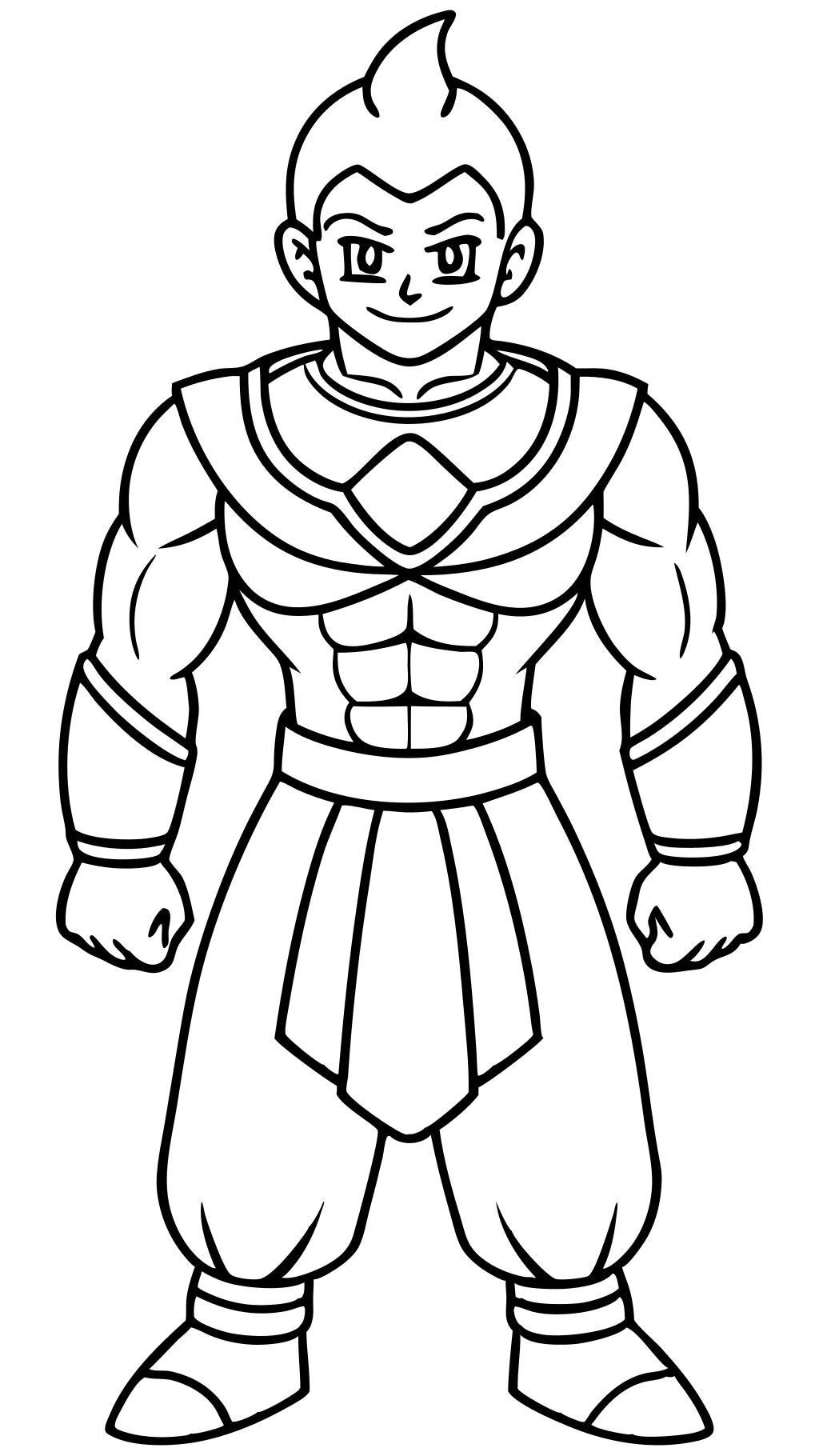 coloriage zeno dragon ball z